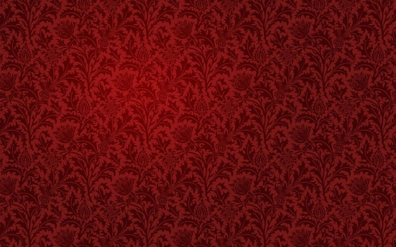 background đỏ decal hoa