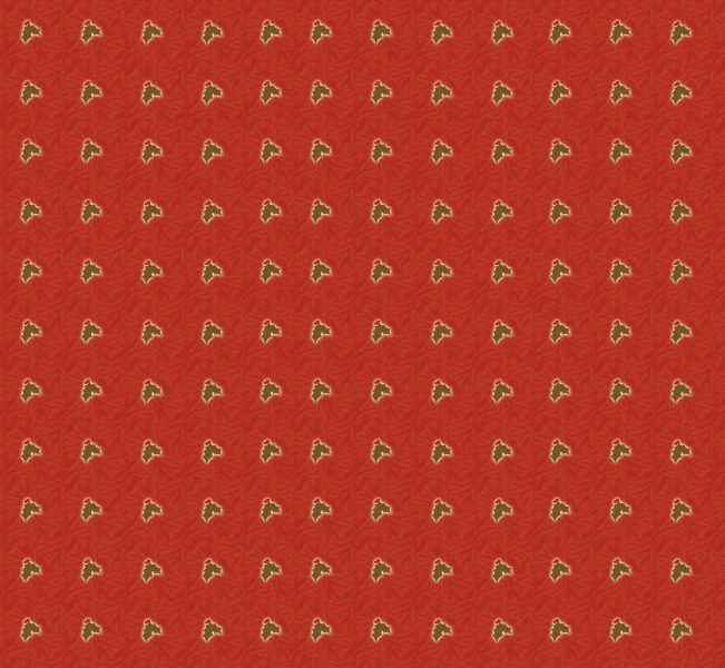 background đỏ họa tiết lá và quả