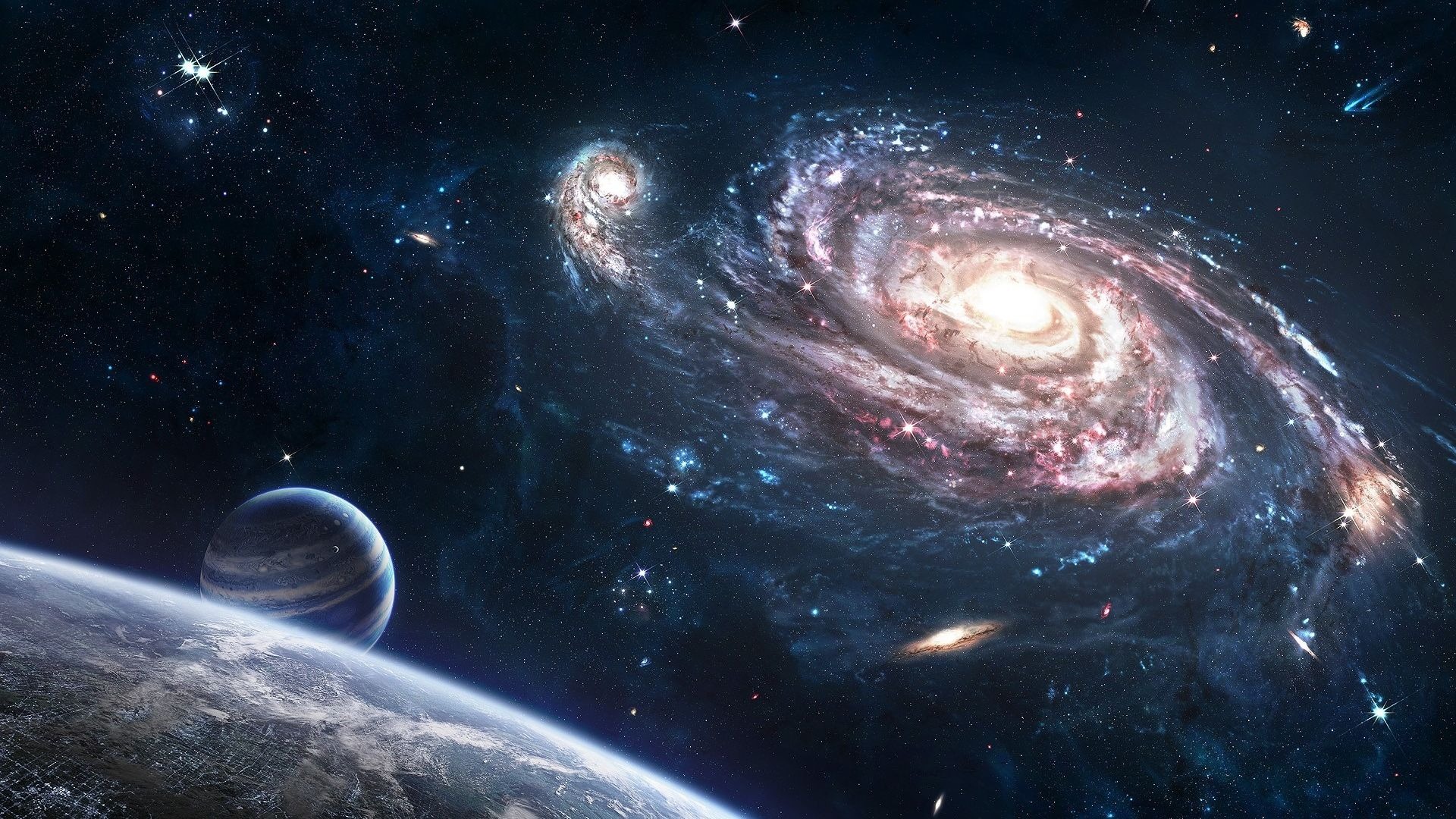 Tải bộ hình nền hành tinh vũ trụ đẹp cho điện thoại iPhone