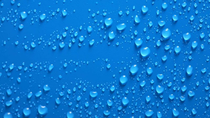 background xanh dương giọt nước
