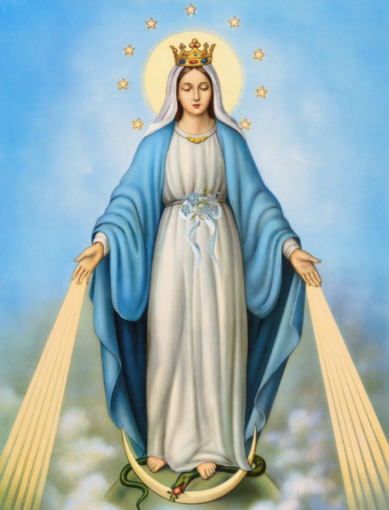 Hình Ảnh Đức Mẹ Maria Đẹp Hiền Từ Cao Quý Thiêng Liêng