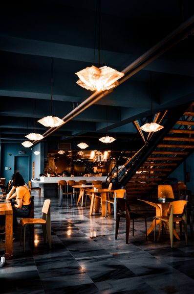 Hình ảnh quán cafe sang trọng