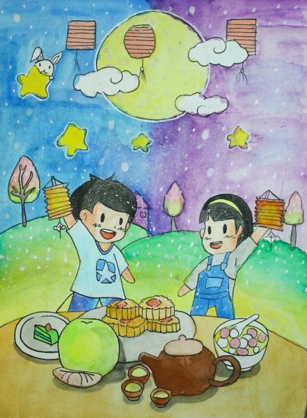 Hình ảnh trung thu dễ vẽ