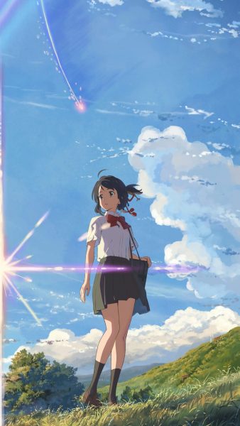 Hình ảnh Your Name nữ sinh Mitsuha