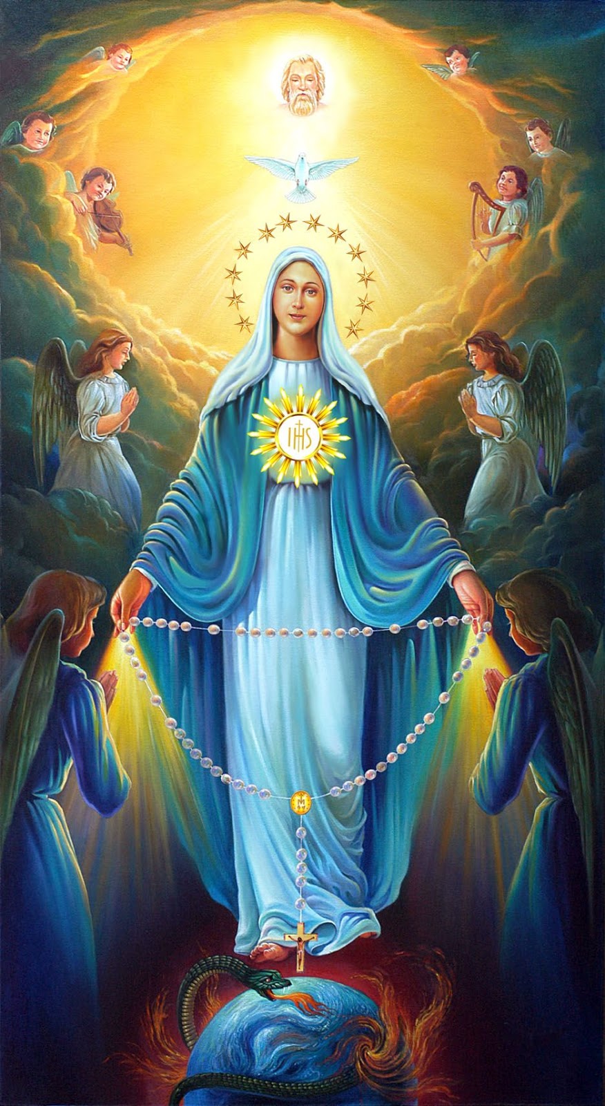 Hình Ảnh Đức Mẹ Maria Đẹp Hiền Từ, Cao Quý Thiêng Liêng
