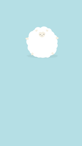 hình nền chuyển động cho điện thoại con cừu dễ thương