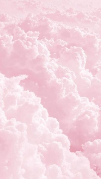 hình nền nhẹ nhàng đám mây hồng