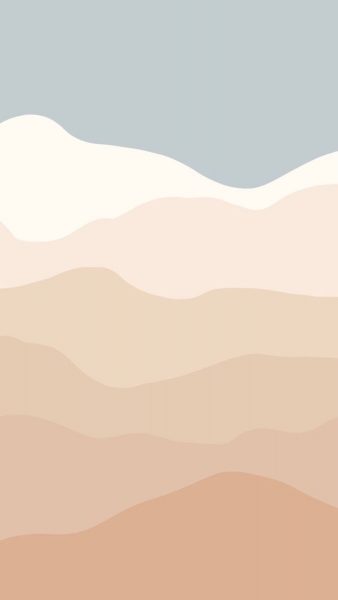 minimalistische Tapete, die Berge simuliert