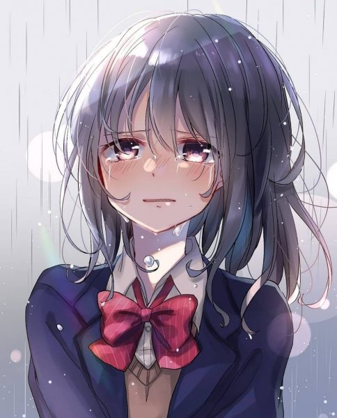 Hình nước mắt rơi anime đẹp nhất