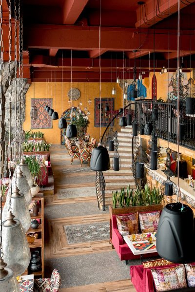 Hình quán cafe ấn tượng phong cách Bohemian