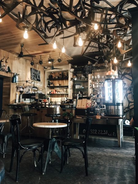 Hình quán cafe kiểu phá cách