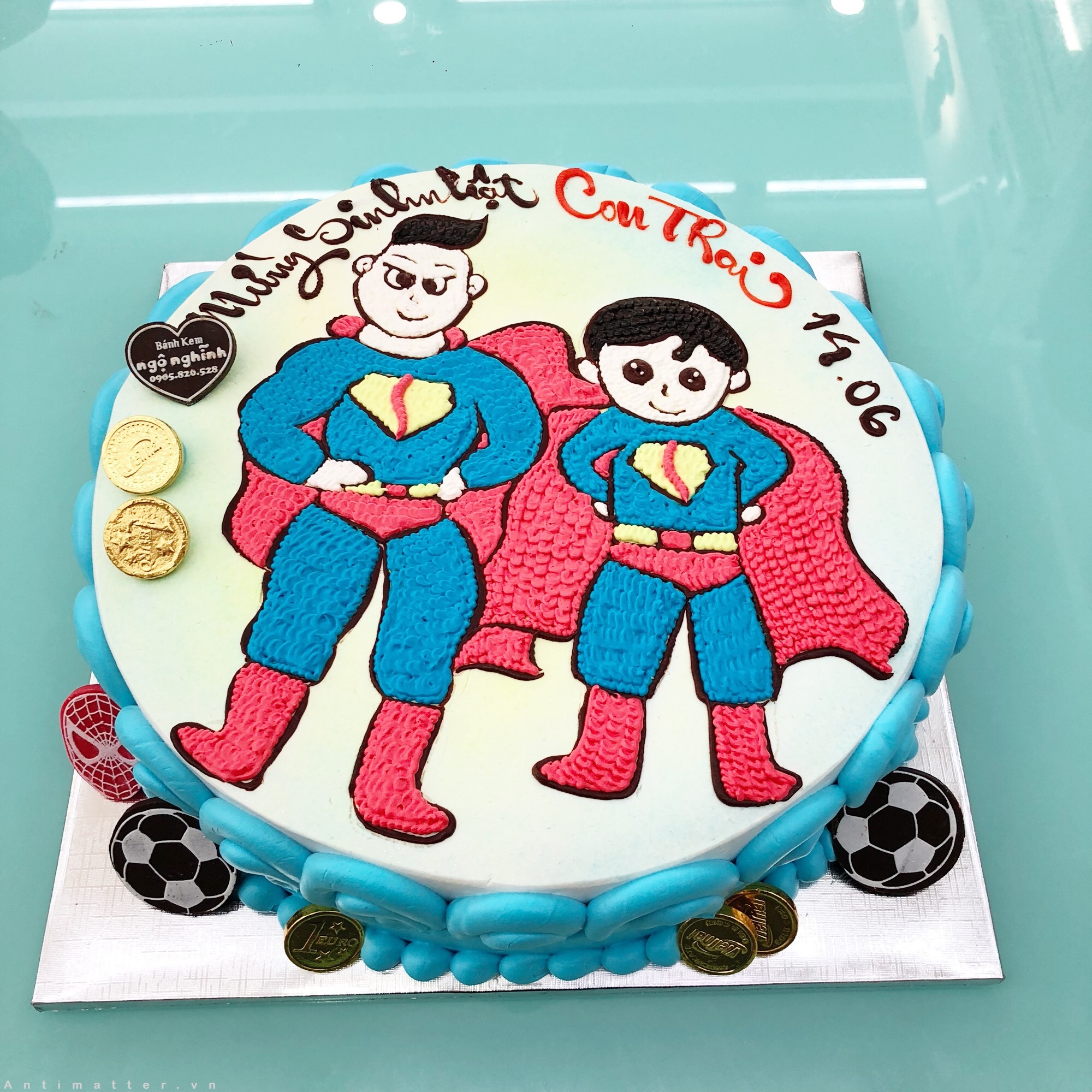 Gợi ý các mẫu bánh sinh nhật dành cho bé trai đẹp - độc - lạ