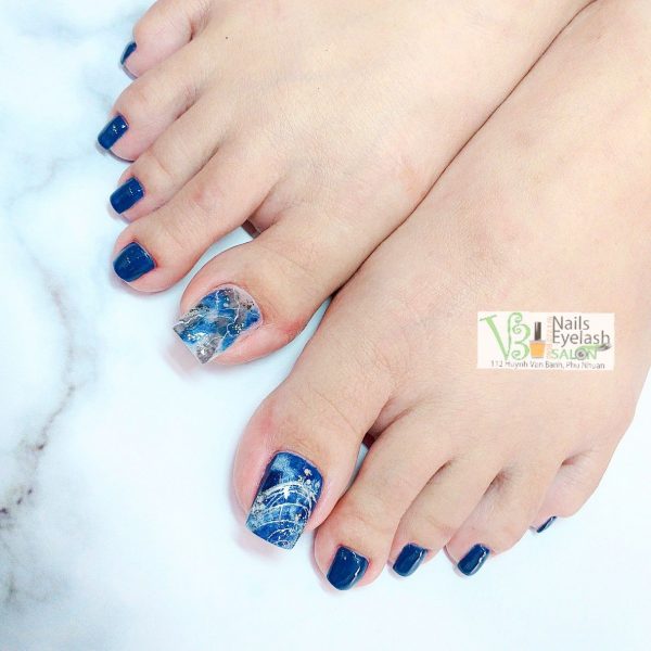Mẫu nail chân đẹp 2022