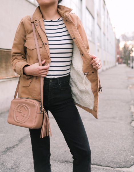 Mẫu túi xách Gucci màu be