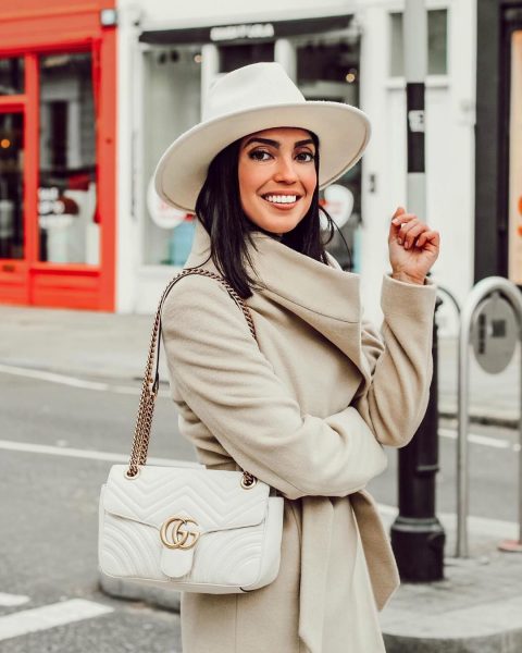 Mẫu túi xách Gucci trắng