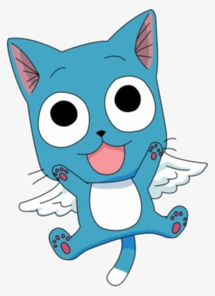 ảnh anime mèo happy trong fairytail