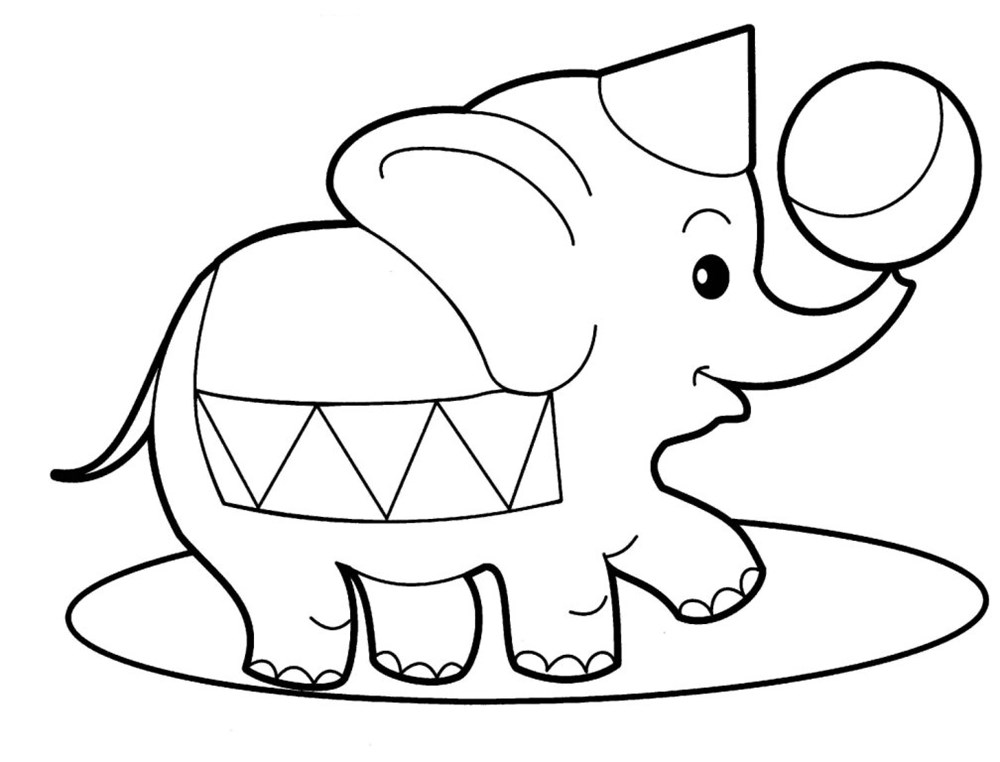 Hướng dẫn trẻ cách vẽ con voi  MN Thượng Thanh