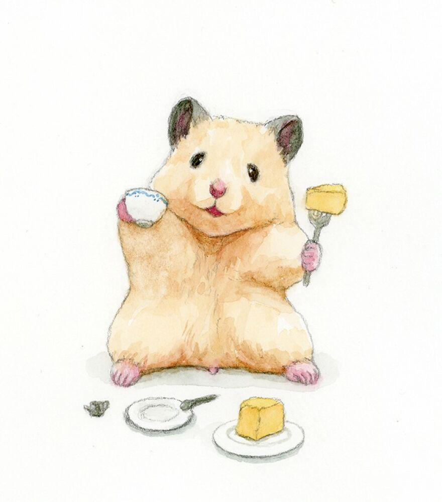 Top 99 hình ảnh chuột hamster chibi cute đẹp nhất hiện nay