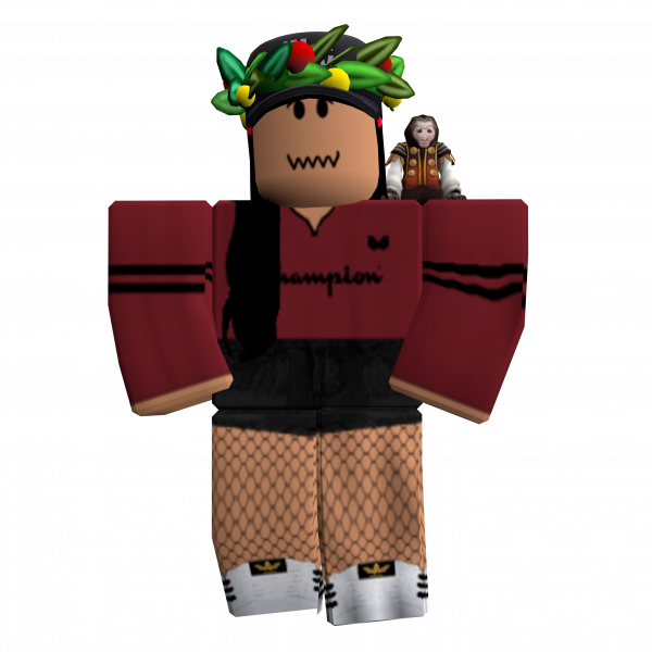 hình roblox có vòng trang trí trên đầu