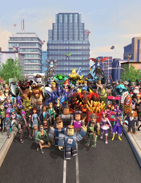 hình roblox trong thành phố