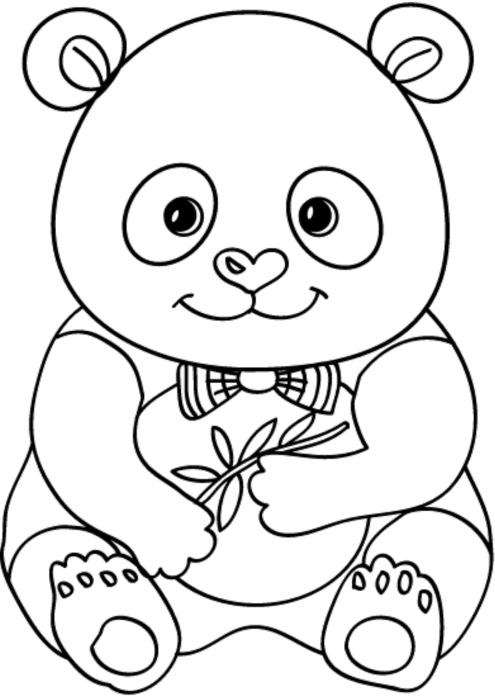 Cách vẽ gấu Trúc đơn giản xuhuong vegau vegautruc panda bear t   TikTok