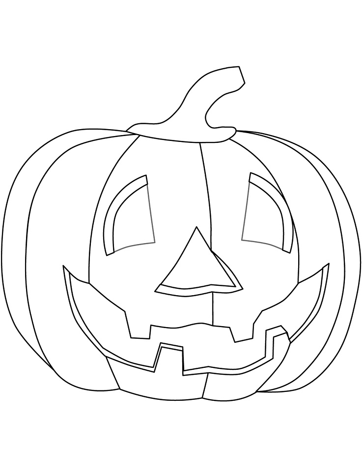 Hướng dẫn cách vẽ trái bí ngô Halloween từng bước đơn giản