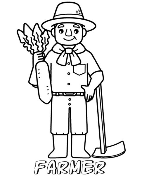 vẽ một nông dân