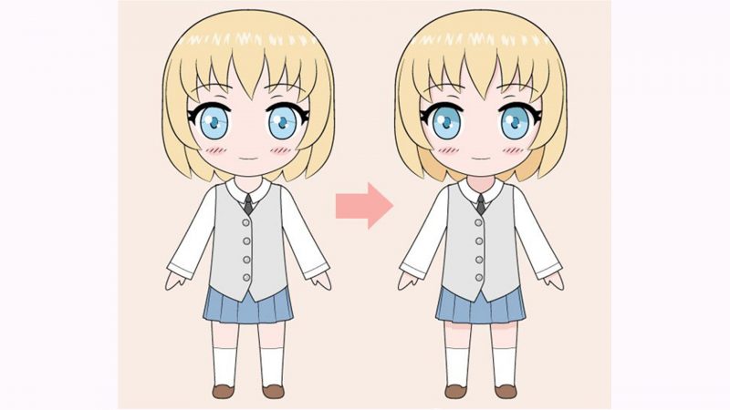 cách vẽ chibi hoàn chỉnh