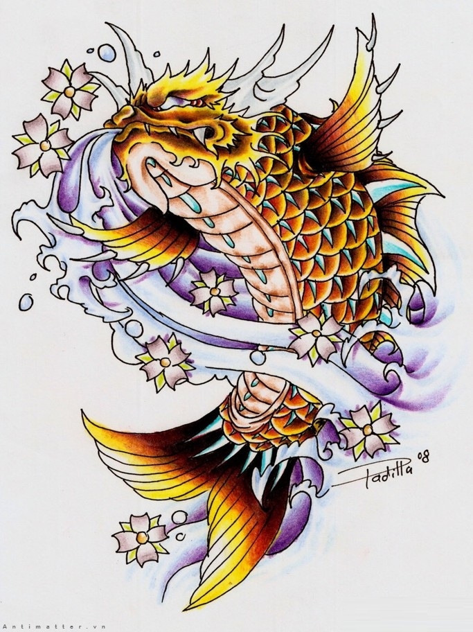 Hình Vẽ Cá Chép- Cách Vẽ Cá Chép Đẹp, Dễ Như Xơi Bánh