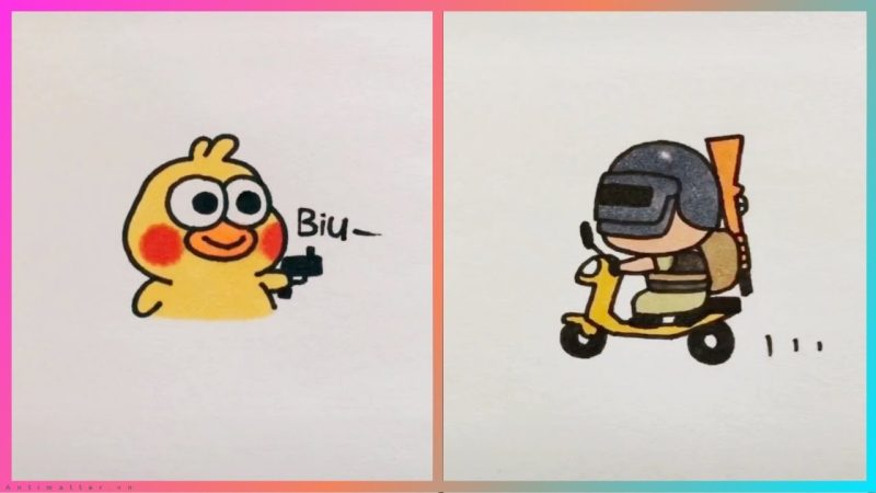 hình vẽ chibi cute - tiktok