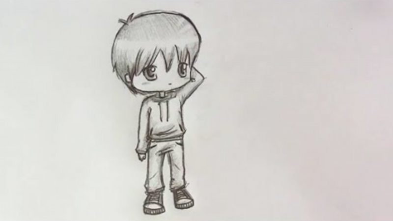hình vẽ chibi dành cho nam