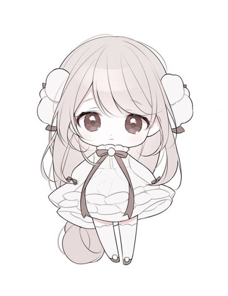 hình vẽ chibi đẹp nhất