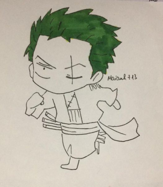 Hình vẽ chibi ngầu