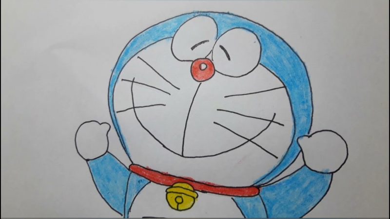 Hình vẽ doraemon thân thiện
