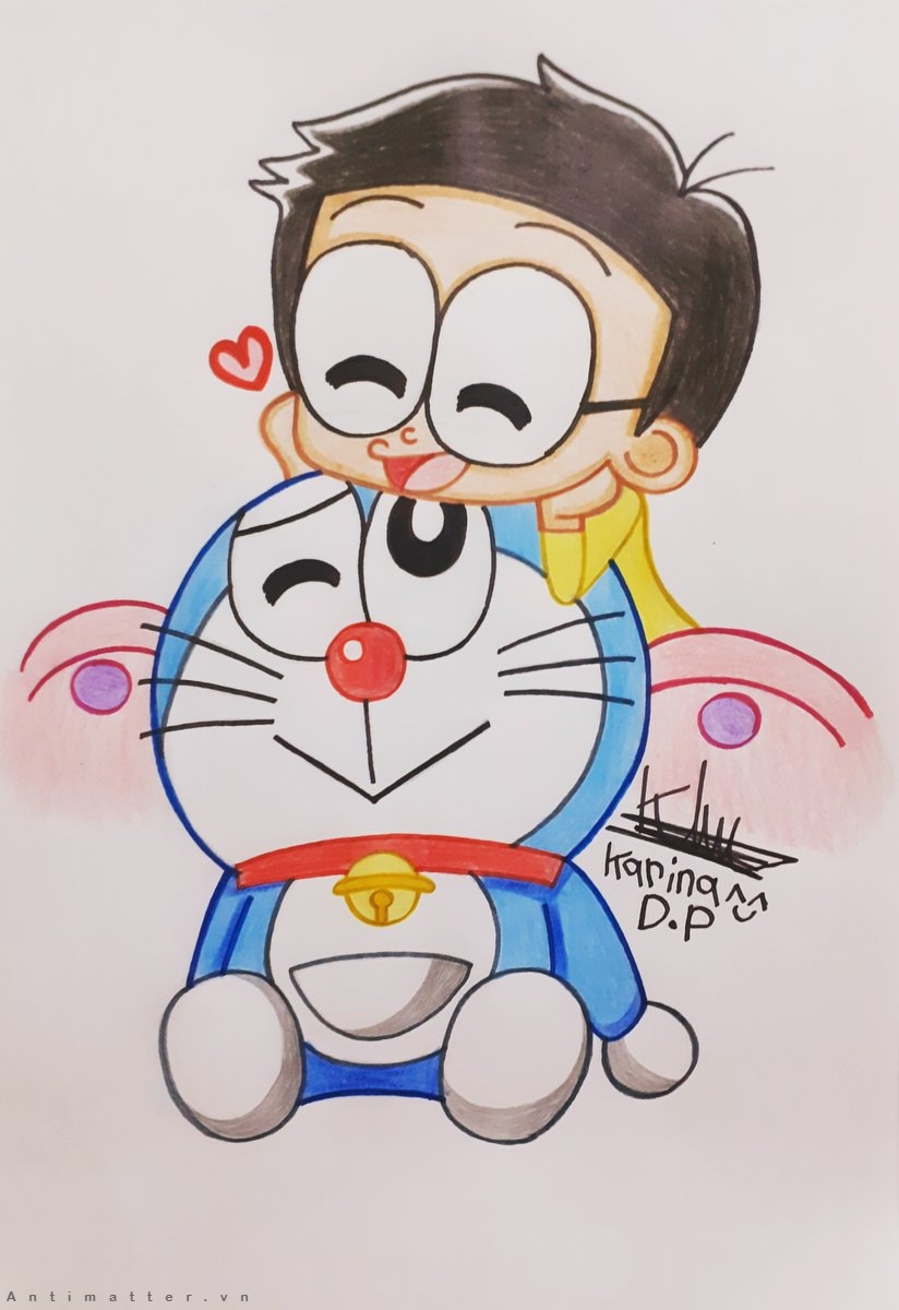 Hình vẽ Doraemon cách vẽ Doremon đơn giản cute nhất