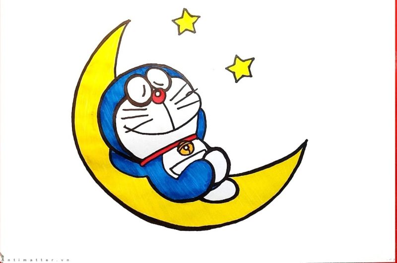 Hình vẽ Doraemon- Cách vẽ Doraemon