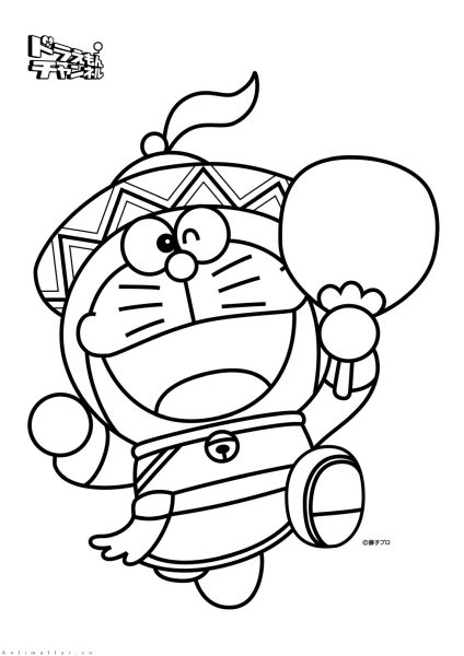 Doraemon zum ausmalen