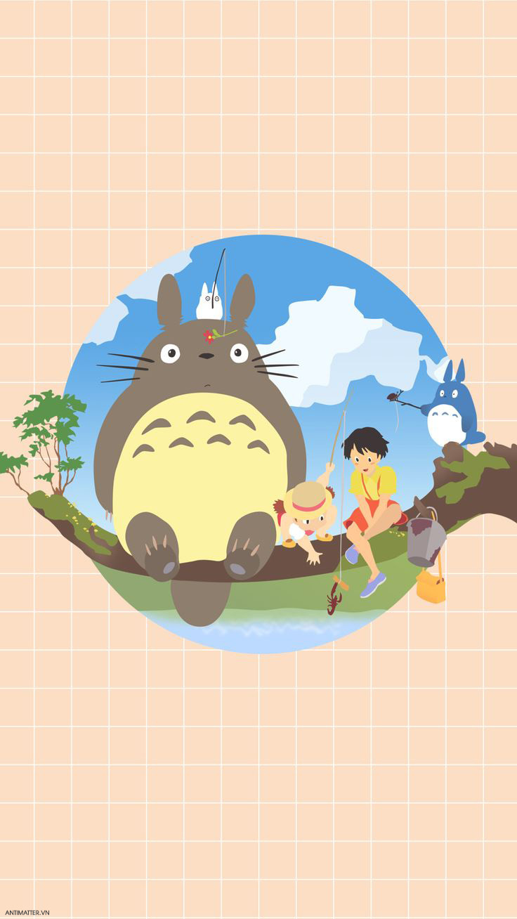 My Neighbor Totoro Phim hoạt hình Totoro 4K tải xuống hình nền