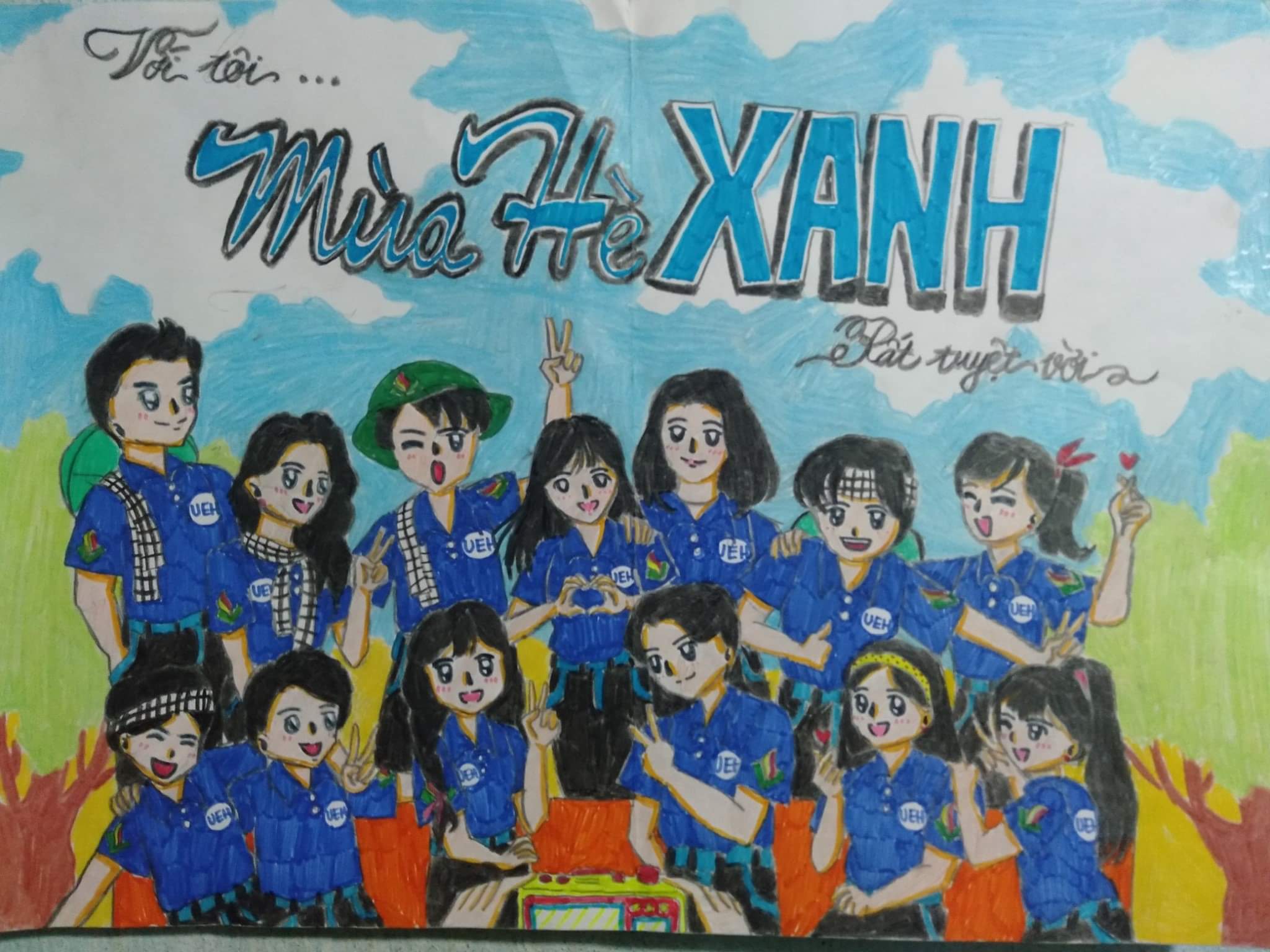 Vẽ tranh Thiếu nhi Việt Nam mừng đại hội Đoàn  Vẽ tranh chào mừng đại hội  Đoàn P3  YouTube