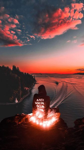 Ảnh avatar chill bầu trời hoàng hôn