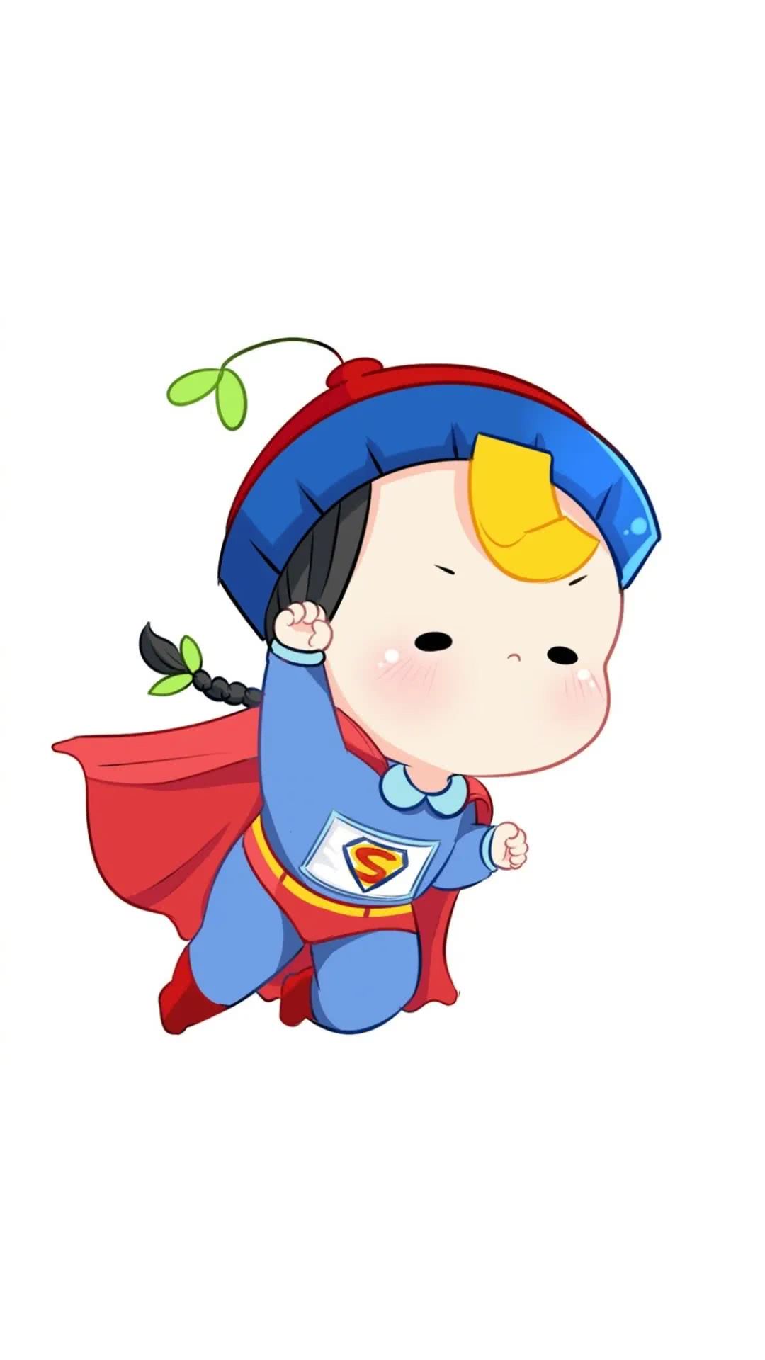 Hình ảnh chibi Superman ngầu cute và dễ thương nhất
