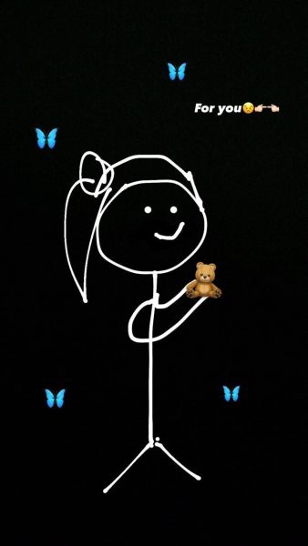 Ảnh meme người que tặng gấu