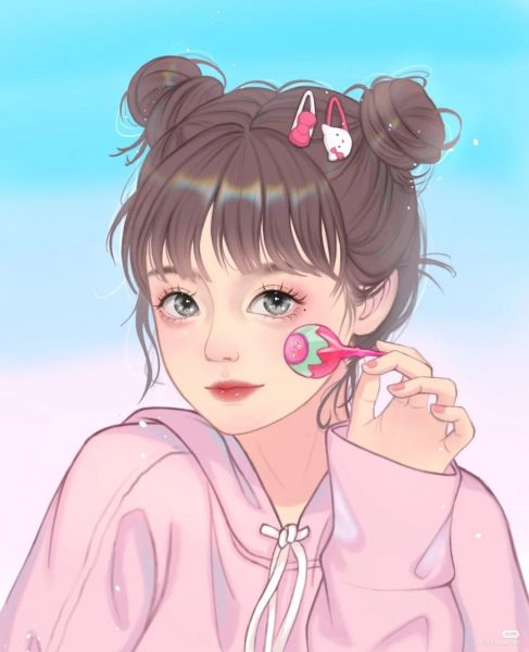 Avatar đẹp cute cho con gái