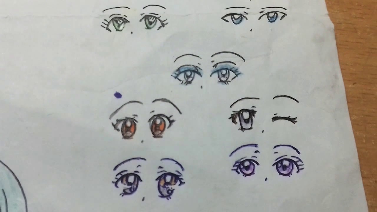 Tổng hợp hơn 397 vẽ mắt anime bằng bút chì tuyệt vời nhất  Tin Học Vui
