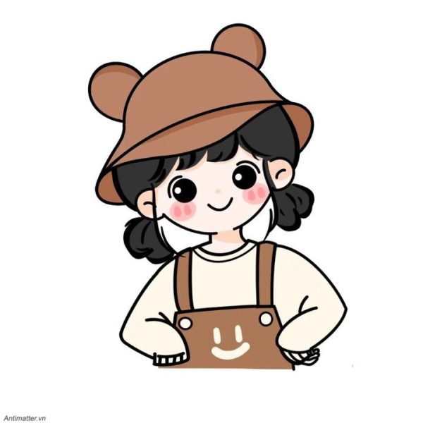 Hình ảnh avatar đôi cute cho nữ
