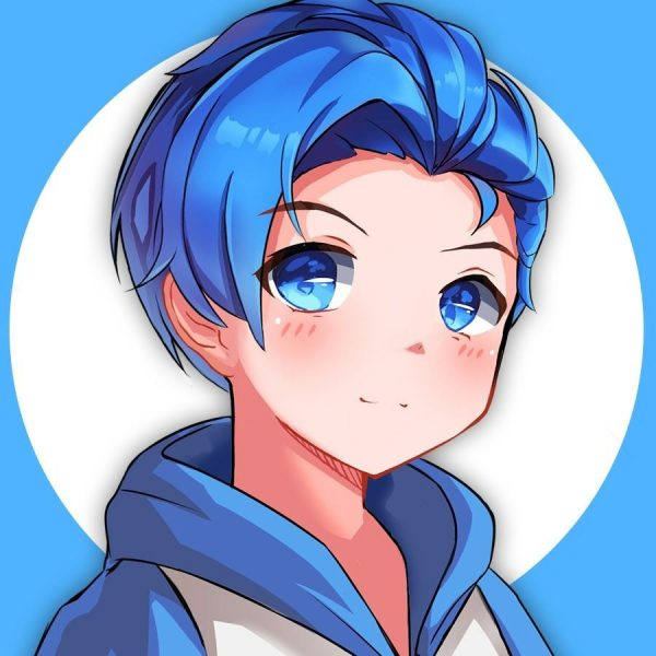 Hình ảnh avatar ff tóc xanh