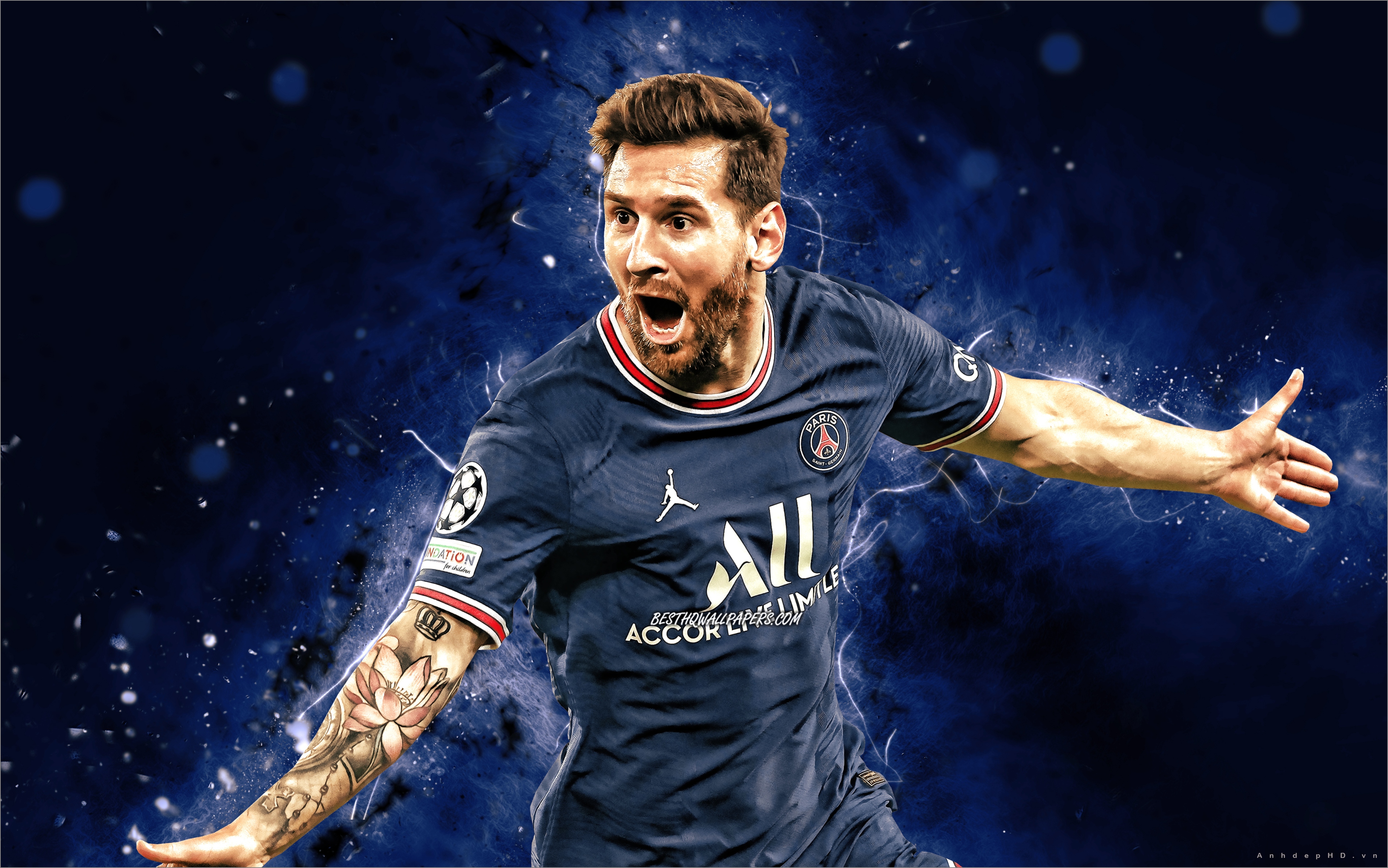 Messi PSG Wallpapers on WallpaperDog