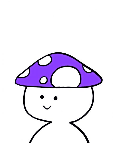 hình người que đội nón nấm