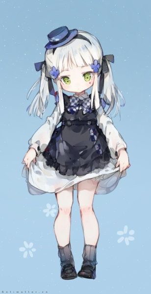hình anime nữ chibi