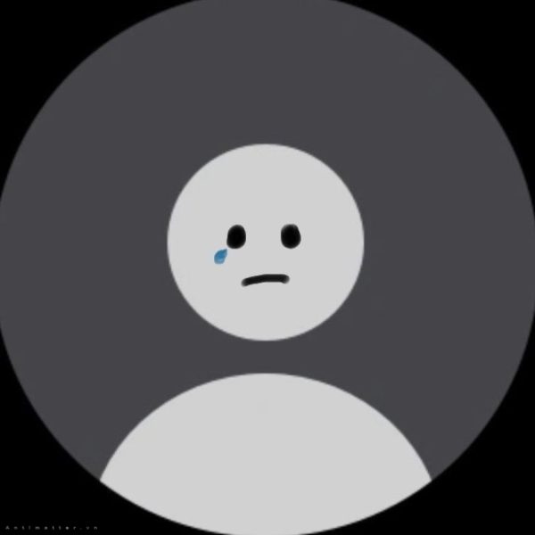 hình Avatar trắng buồn